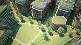 Projekt Rogersa - Chelsea Barracks (e-architect.co.uk)