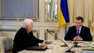 Prokurator generalny Wiktor Pszonka u Wiktora Janukowycza