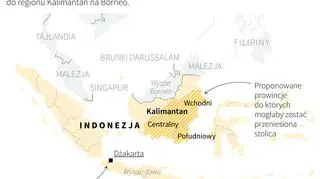Proponowana zmiana stolicy Indonezji
