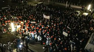 Protest w Białej Podlaskiej 