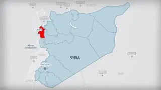 Prowincja Latakia leży na północy Syrii