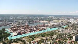Przebudowa intermodalnego terminalu kolejowego w porcie w Gdyni ma zwiększyć możliwości przeładunkowe portu