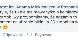 Przedstawiciele uniwersytetu odpowiadają na zarzuty