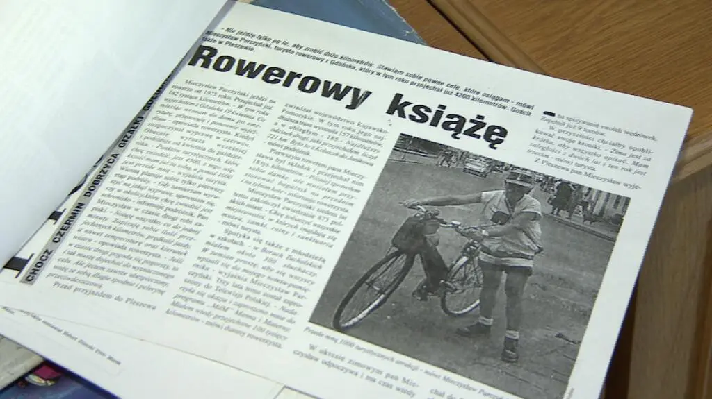 Przejechał tysiące kilometrów na rowerze