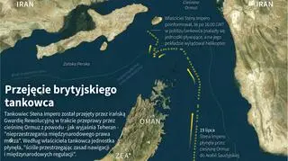 Przejęcie brytyjskiego tankowca