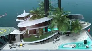 Przenośna wyspa "Kokomo Ailand"