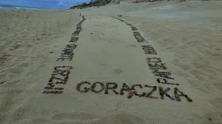 Przesłanie na plaży?