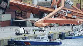 Przewrócona suwnica