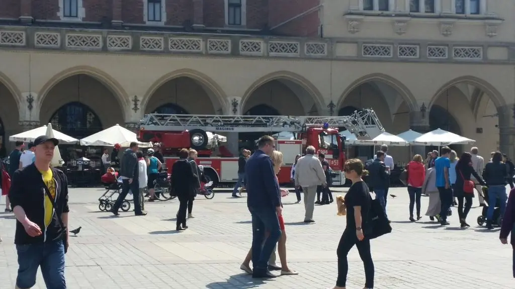 Przypaliło się danie w restauracji
