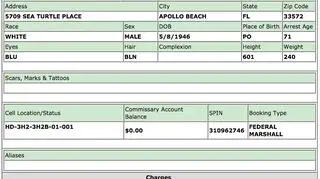 Przywieczerski przebywa teraz w medycznej części więzienia z oficjalnym statusem: "oczekujący na proces"