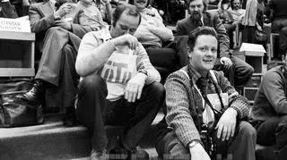 Publiczność w Hali Widowiskowo-Sportowej Arena podczas spotkania z Björnem Borgiem w 1978 r