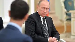 Putin twardo broni Asada