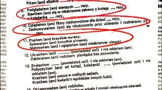 Pytania z wzornika grzechów zamieścił dziennik "Polska"