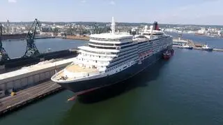 Queen Elizabeth w gdyńskim porcie