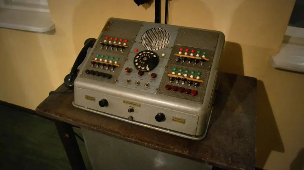 Radiostacja z lat 50