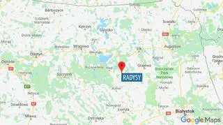 Radysy w województwie warmińsko-mazurskim