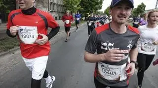 Rafał Patyra i Adam Małysz