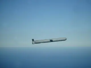 Rakieta BGM-109 Tomahawk w locie