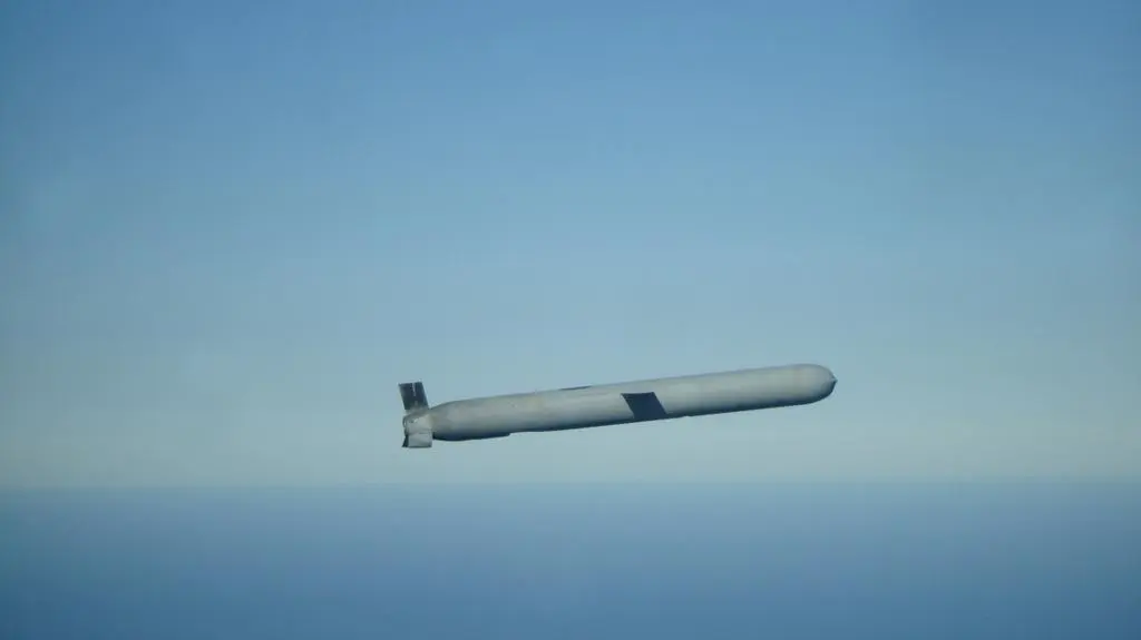 Rakieta BGM-109 Tomahawk w locie