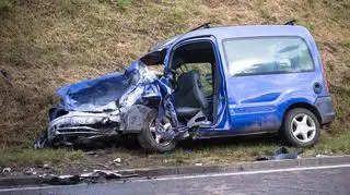 Ranni byli dwaj kierowcy 