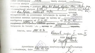 Raport SB  z1985 r. (Fakty TVN)