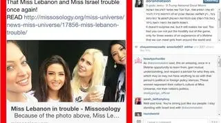 Reakcja Miss Izraela