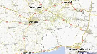 Rebelianci ostrzelali Dzierżyńsk z artylerii 
