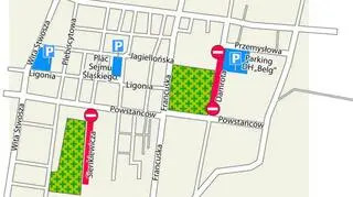 Rejon przy ul. Damrota