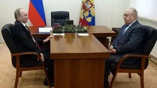 Rektor MGU przedstawia projekt prezydentowi Rosji