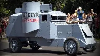 Replika samochodu pancernego Austin–Putiłow "Poznańczyk"