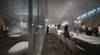 Restauracja będzie zapraszać 18 gości (fot. Park Associati)