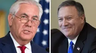 Rex Tillerson i Mike Pompeo 
