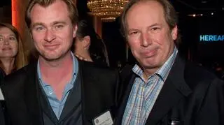 Reżyser "Interstellar" Christopher Nolan i Hans Zimmer w 2011 roku