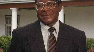 Robert Mugabe w 1991 r. 