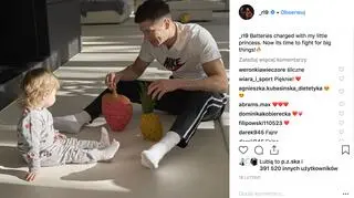 Roberta Lewandowskiego obserwuje na Instagramie ponad 14 mln internautów