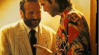 Robin Williams i Jeff Bridges na plakacie filmu z 1991 r.