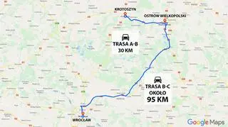 Rodzice przewieźli Kubę z Krotoszyna do Ostrowa Wielkopolskiego