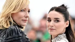 Rooney Mara i Cate Blanchett na premierze "Carol" w Cannes