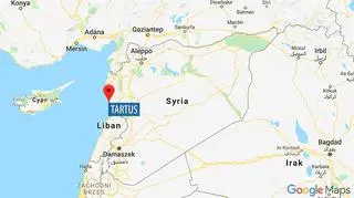 Rosyjska baza w syryjskim porcie Tartus 