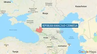 Rosyjska republika Karaczajo-Czerkiesja na Kaukazie