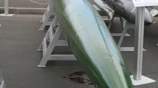 Rosyjska torpeda "Szkwał" widziana od dziobu (Fot. Wikipedia)