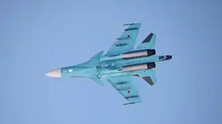 Rosyjski bombowiec taktyczny Su-34
