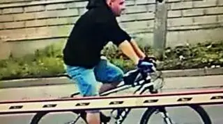 Rowerzysta poszukiwany za pobicie pieszego