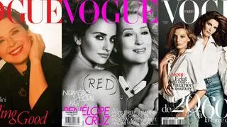 Również włoska i paryska edycja "Vogue'a" zauważają starsze kobiety