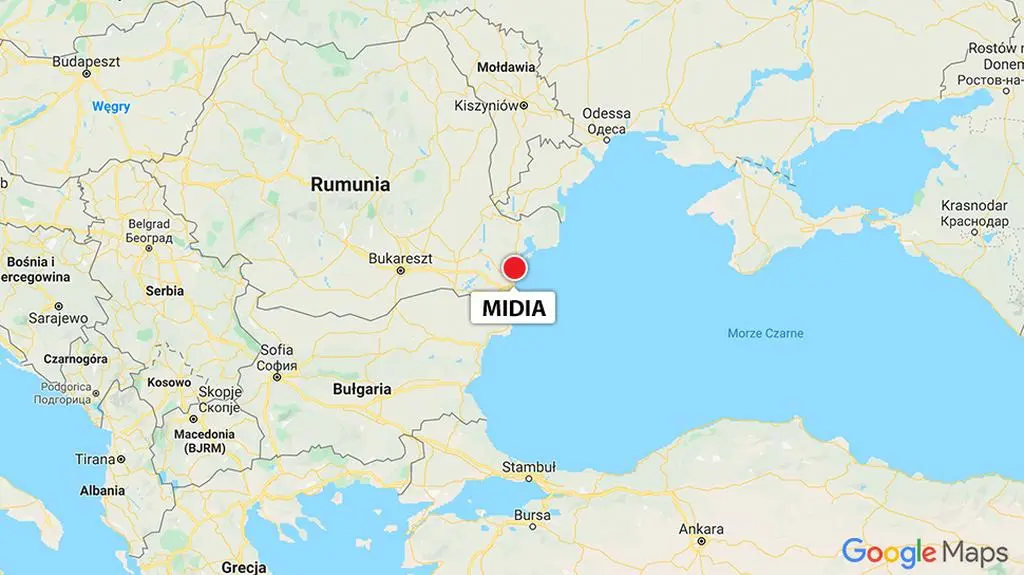 Rumuński port Midia