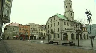 Rynek w Gliwicach - tu się bawił Aleksander i jeden z oskarżonych 