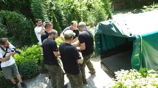 Ryś został namierzony, uśpiony i przewieziony do klatki