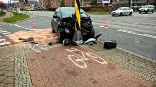 Są dwie osoby poszkodowane 