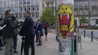 "Sam osobiście będę te słupy szorował" - przekonuje wiceprezydent Poznania