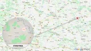 Samochód w rzece Krzna zauważył spacerowicz 